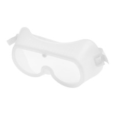 Protective tundra glasses, with polycarbonate lenses, transparent, on the elastic band