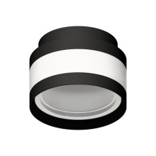 The luminaire housing of the overhead ambrella like, Diy Spot, C8420, the color is black sand