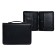 Business folder, artificial leather, 370 x 275 x 50 mm, with a transformer handle, 3D54 "lux", black