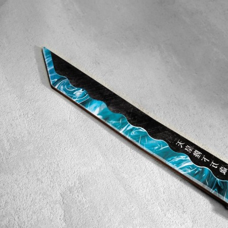 Wooden souvenir "Tanto knife", in a scabbard, diamond-3