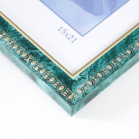 Photo frame Plastic "Kame" 15x21 cm, malachite-2