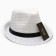 Men's hat "Classic", size 58, white color