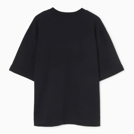 Men's T-shirt from organic cotton Minaku Regular Fit: Black color, rr 52-7