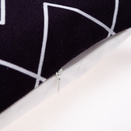 Pillowcase decorative Ethek "Ethics" Color Black 40 x 40 cm, velor-3