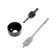 A set for installing the cut locks of the tundra, a feather drill 22 mm, a ring -ring 48 mm