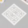 Tile stencil 15x15 cm