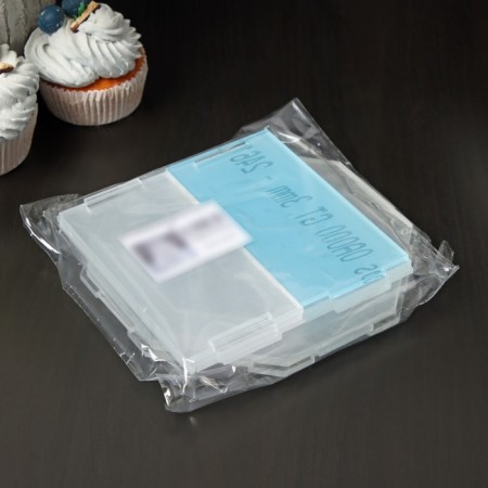 Falseyarus for the cake is octagonal, d = 15 cm, h = 12 cm, the color is transparent-3