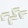Set of protective pads on corners, 4 pcs., White color