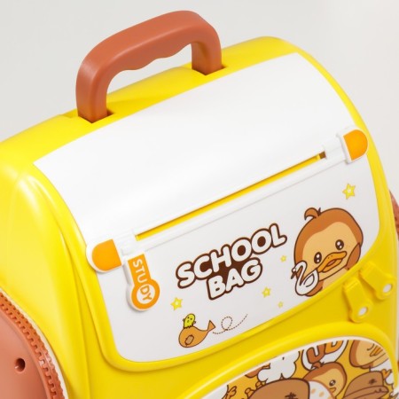Pigpie Plastic "Backpack with a duckling" code castle, sound AA 18x10x19.8 cm-4