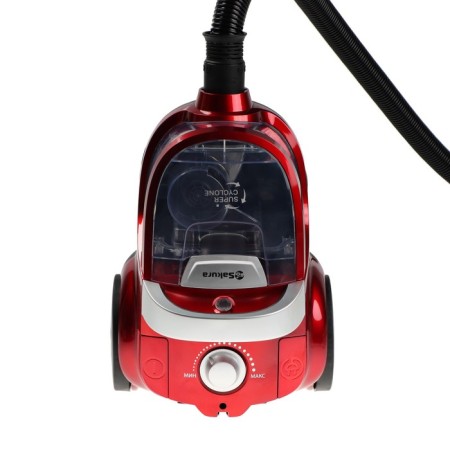 Vacuum cleaner Sakura SA-8314R, 2400/450 W, HEPA filter, 2 l, red-4