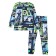 Thermal complex for a boy: trousers, sweatshirt, height 98 cm