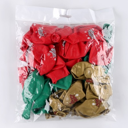 Shar Latex 12 “Happy New Year!”, Classic, New Year's set 50 pcs.-1
