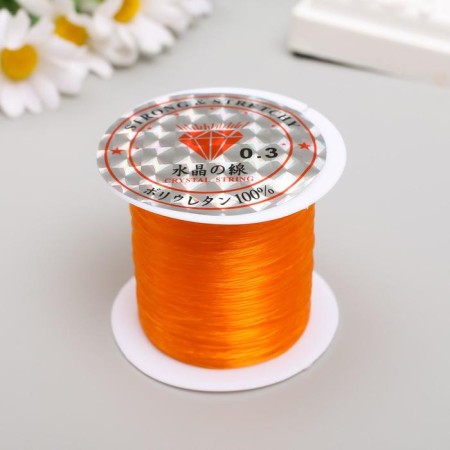 Biser fishing line 0.3 mm 100 m, orange