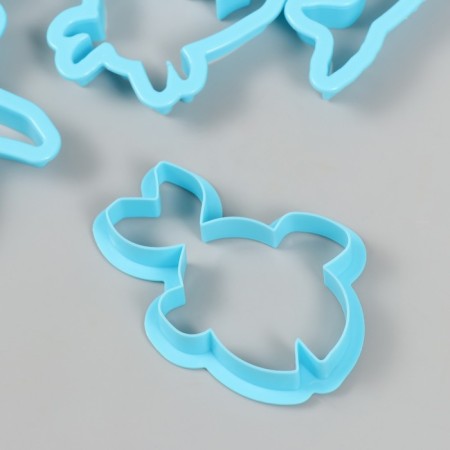 Cathers for polymer clay "Sea Animals" set 6 pcs-3