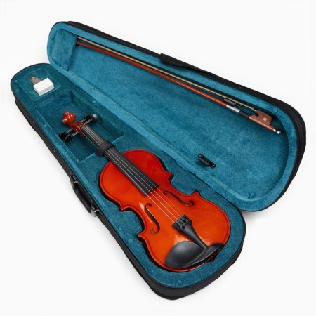 Music Life 3/4 violin, included case and bow-5