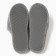 Women's slippers with an open nose, size 40-41, gray