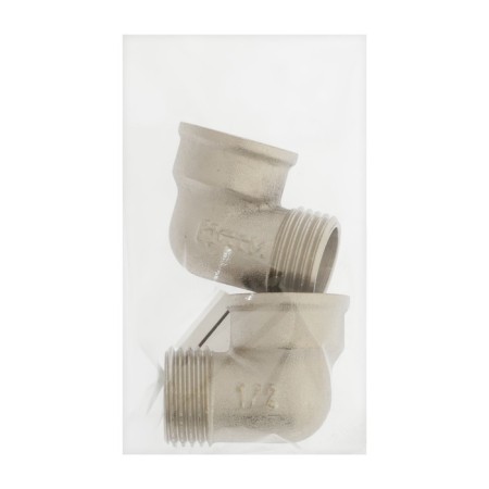The square "CTM", 1/2 ", internal/outer thread, nickel -plated brass-5