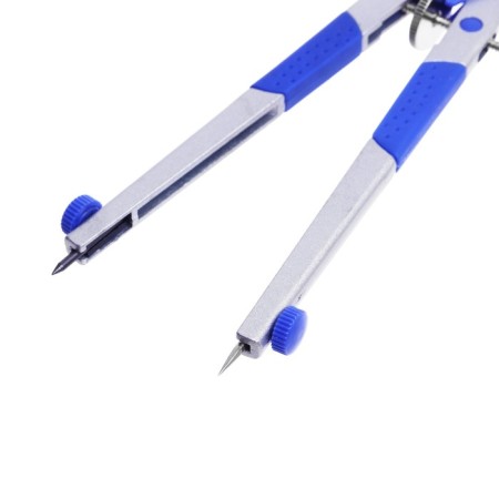 Ready, 6 items (compass, sharpener, barrel, eraser, mechanical pencil 0.5 mm, barn NV 0.5 mm) in a plastic pencil case-7