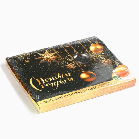 Tea calendar "Happy New Year: Gold", 20 g x 12 pcs-4
