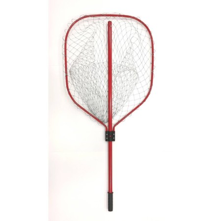 Square, tennis string, d = 55 cm, 195 cm, red color red