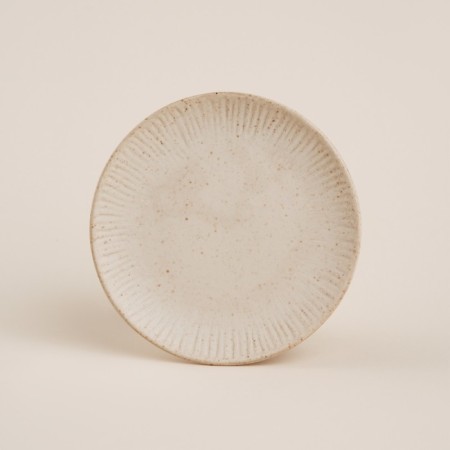 A set of ceramic sl home "vento", d = 28 cm, beige color-5