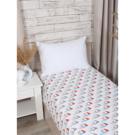 Baby sheet "balls", size 90x200 cm-1