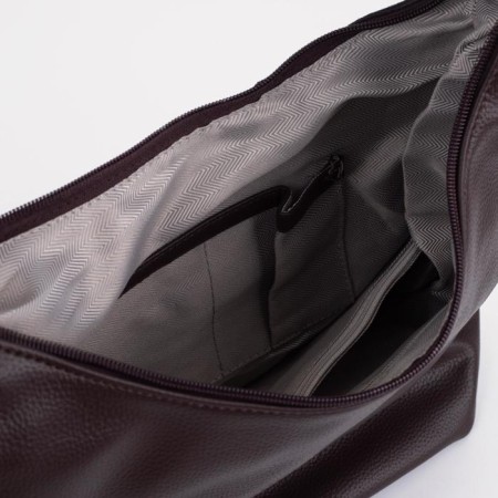 Love bag with lightning, brown color-2