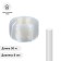Food hose, PVC, 8 mm, 50 m, transparent