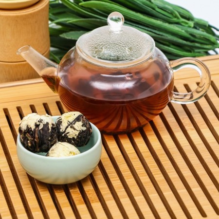 Chinese bound green tea, 50 g, chrysanthemum-6