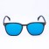 Sunscreen glasses "Master K", UV 400, 14 x 14 x 4.5 cm, lens 4.5 x 5.2 cm, blue