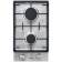 The hock surface NordFrost HS 3022 x, gas, 2 burners, stainless steel