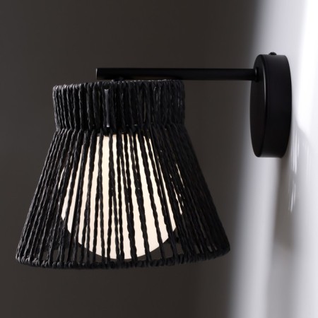 Bra Freya Fr5405WL-01B Cottage, 200x200x195 mm, E14, 1x40W, black color-3