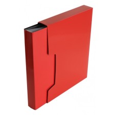 Folder C 80 A4, 700 μm inserts, Calligrata Deluxe, 40 mm, in the box, red