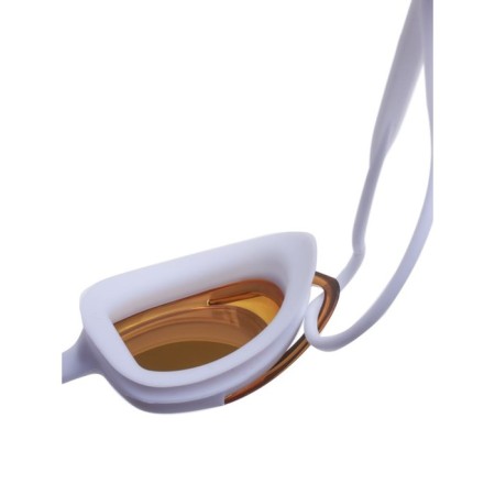 ATEMI N9101M swimming glasses, silicone, white/orange color-3