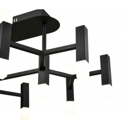 NIAMI chandelier, 72W LED, 4000K, 4464LM, black color-1