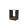Cabinet floor kira 600x600x850 under the oven wenge/quado shimo dark/malag