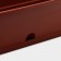 Balcony box for flowers, 80 cm, 16 l, terracotta color