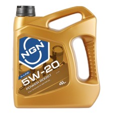 Motor oil NGN A-Line Power Boost 5W-20 SN, synthetic, 4 liters