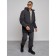 Extensive male winter park, size 54, black color