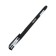 Gel pen 0.5 mm Berlingo Velvet, black rod, rubberized case 243042