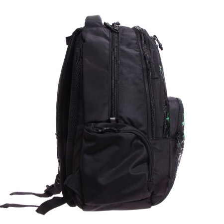 Youth backpack, 42 ​​x 32 x 22 cm, Grizzly 333, ergonomic back, laptop compartment, red/green RU-333-1_1-3