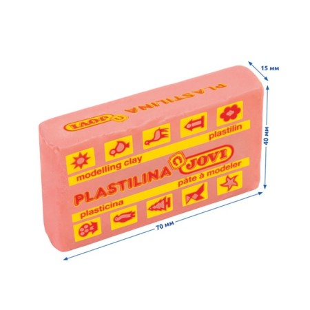 Plasticine on a plant basis 6 colors, 300 g, Jovi, pastel palette, for babies (price for 1 pc.)-3