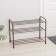 Shoe stand, 3 tiers, 65 × 32 × 48.5 cm, color Copper Antik