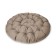 Villy swing pillow, diameter 115 cm, dark beige color