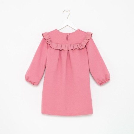 Dress for girls KAFTAN "BASIC Line", size 32 (110-116), pink color-8