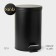 Garbage bucket with pedal Stolz Stölz, 12 l, stainless steel, black color