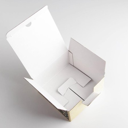 Folding box "Pressent", 15 x 15 x 7 cm, new year-7