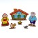 Puppet Theater fairy tales on the table "Kurochka Ryaba"