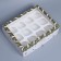 Folding box for 12 cupcakes with the window "Happy New Year!" 32.8 x 25.6 x 10 cm, New Year