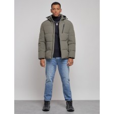 Male jacket, size 58, khaki color